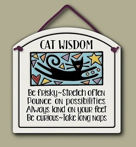 Cat Wisdom Tile