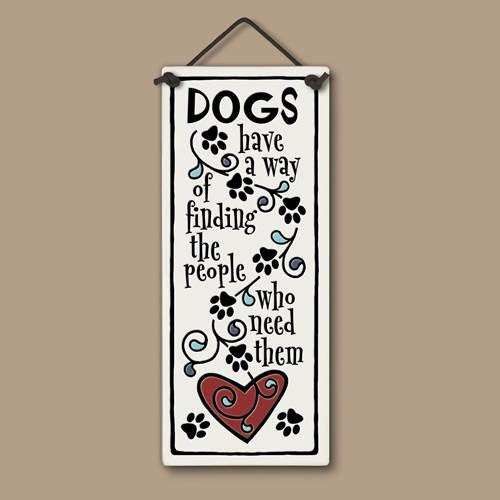Dogs Find Tile