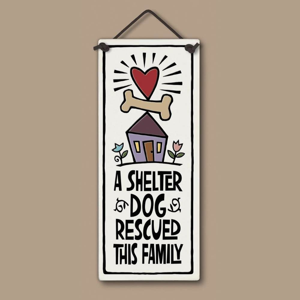 Shelter Dog Tile