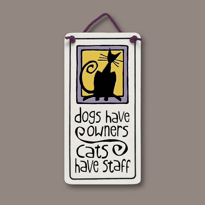 Cats Have Staff Tile
