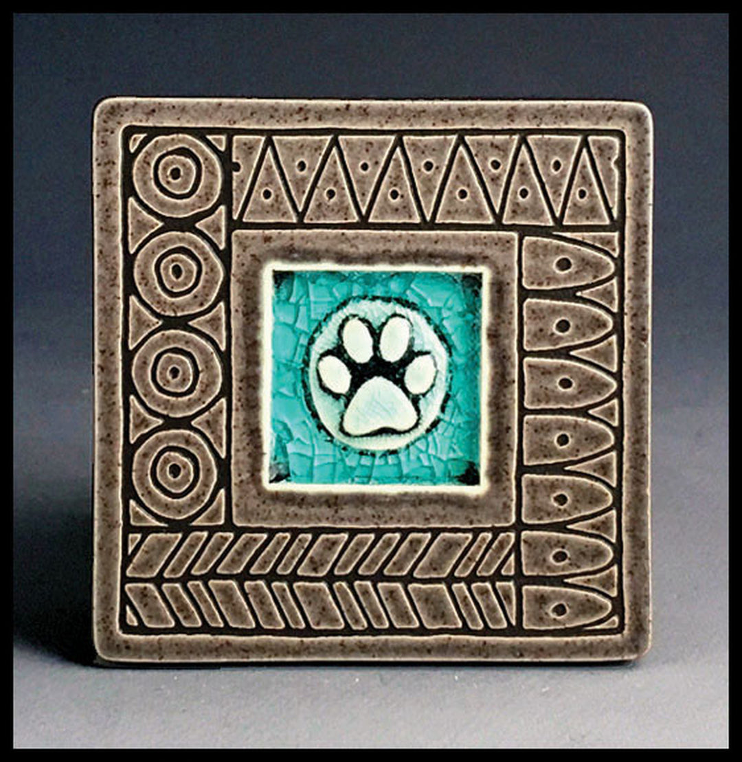 Coaster Paw Print