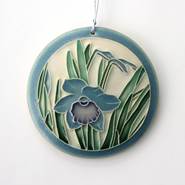 Ornament Daffodil Blue