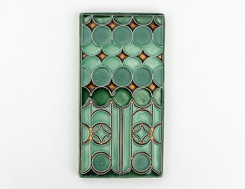 Tile Circus Pattern Green
