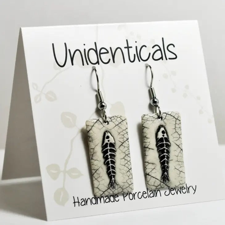 Fishbone Earrings