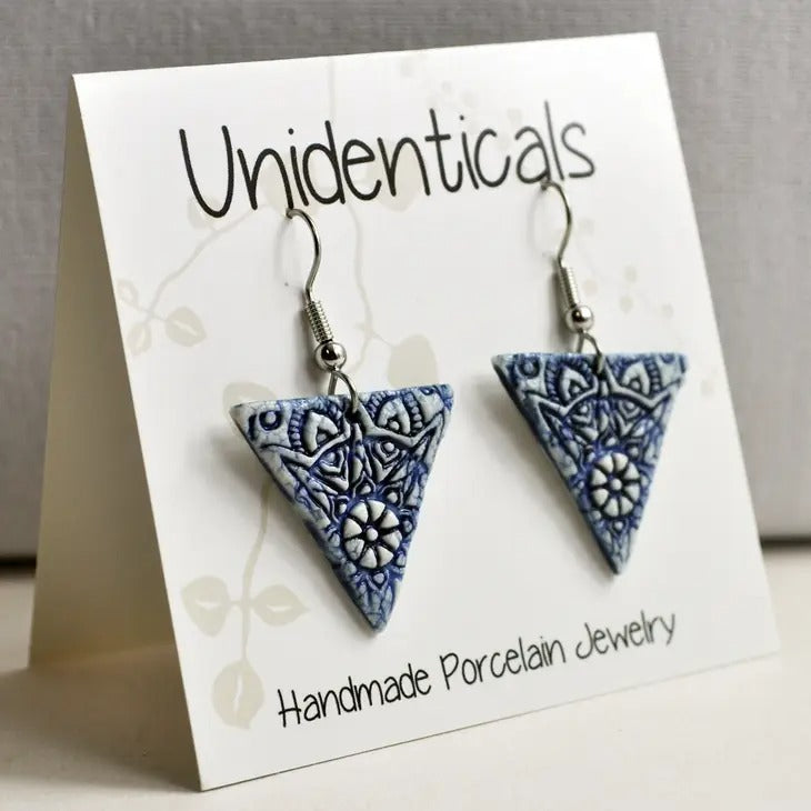 Triangle Mandala Blue