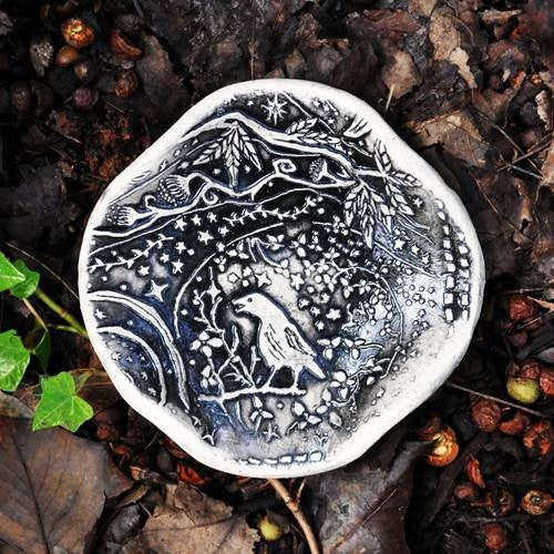 Spoon Rest Night Crow Black