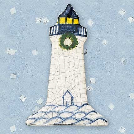 Lighthouse + Shed Ornament