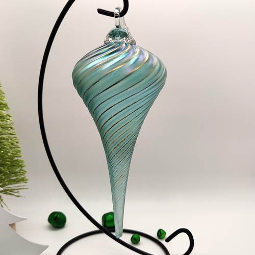 Drop Ornament Frozen Blue OLD