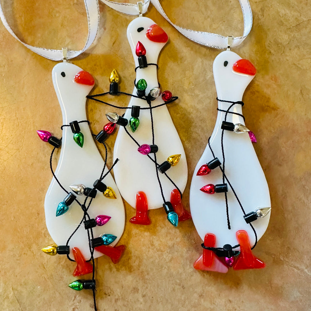 Duck with Lights Ornament