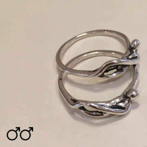 Man Man Embrace Ring SS 8.5
