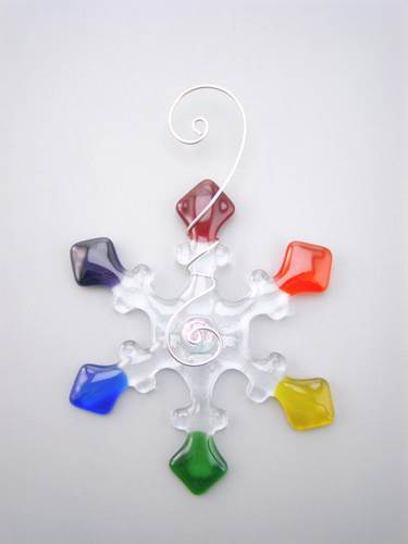 Rainbow Snowflake