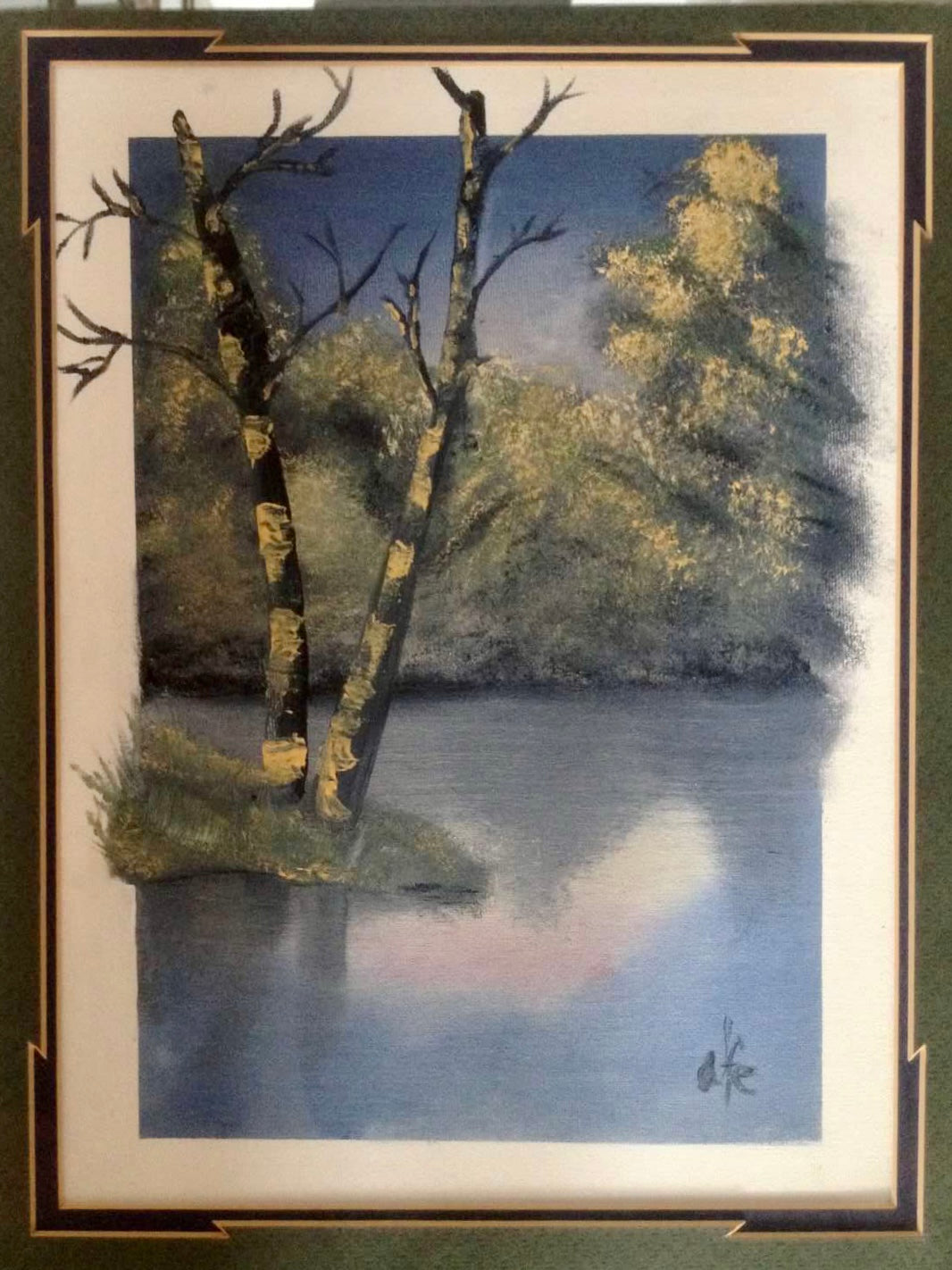 Birch Tree Reflections