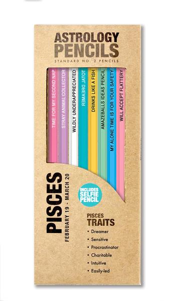 Astrology Pencils Pisces