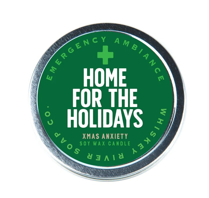 Emergency Ambiance Tin Home For the Holidays