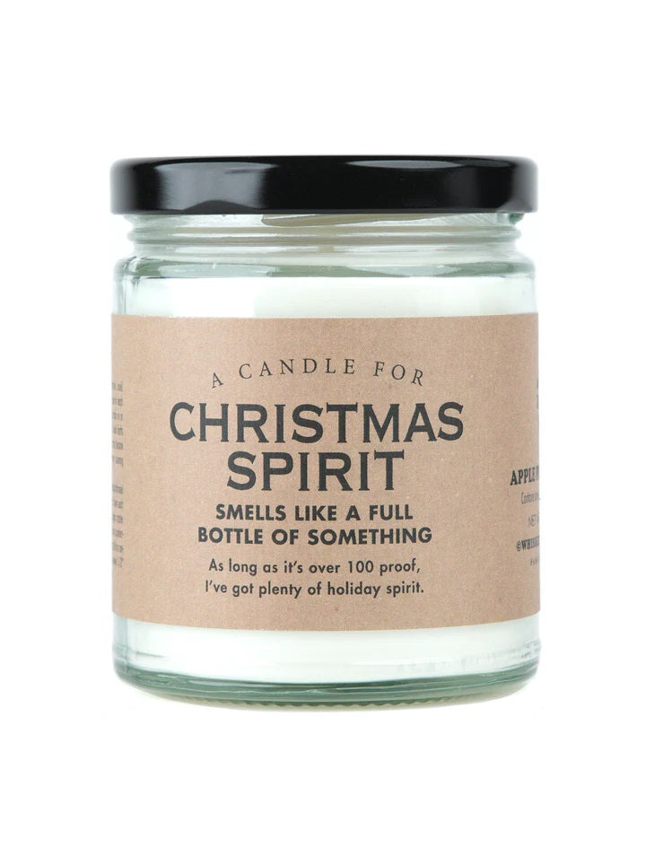Holiday Candle Christmas Spirit