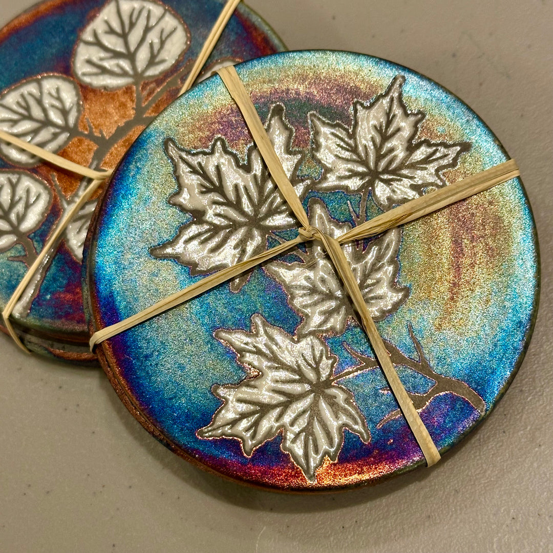 Coasters 2 Pack Maple