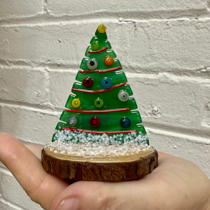 Decorated Tree on a Tree Slice