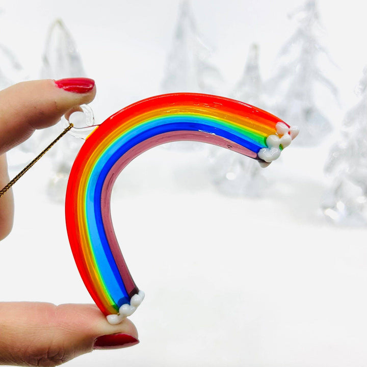 Rainbow Cloud Arch Ornament