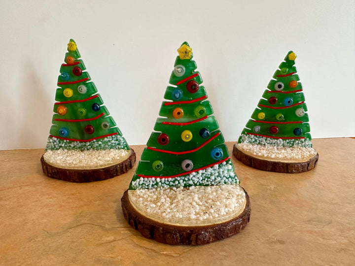 Decorated Tree on a Tree Slice