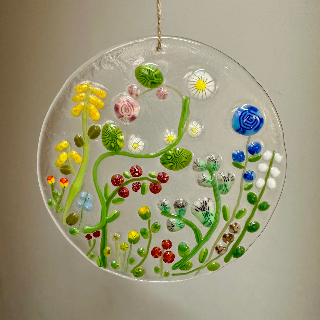 Suncatcher with Wildflowers
