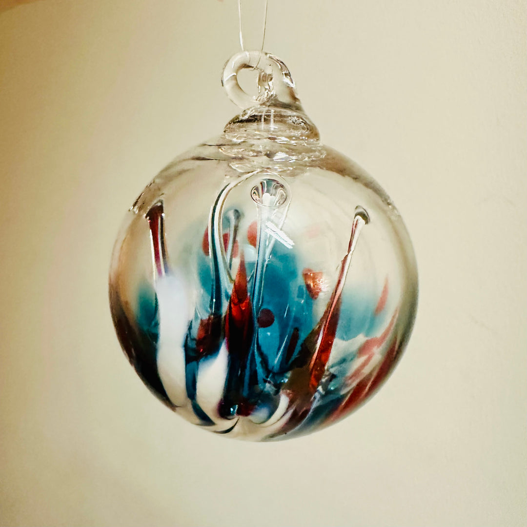 Mini Wish Ornament 3" - Red, White, & Blue