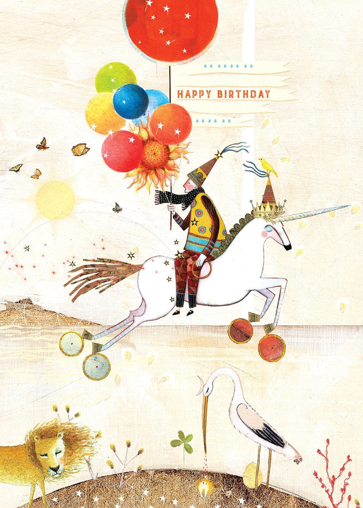 Card Happy Birthday Unicorn