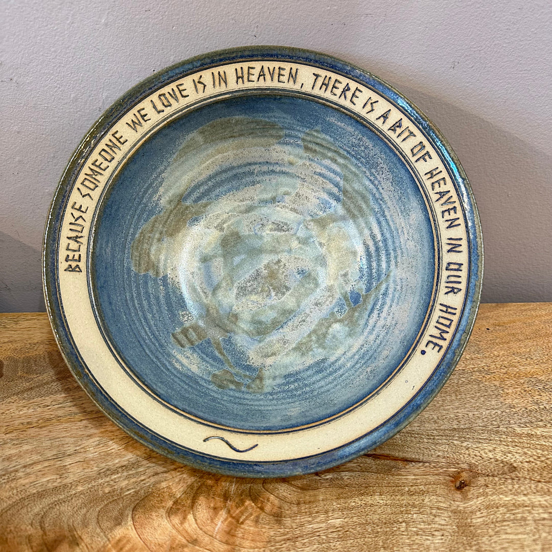 Medium Bowl  Commemorative Dusty Blue