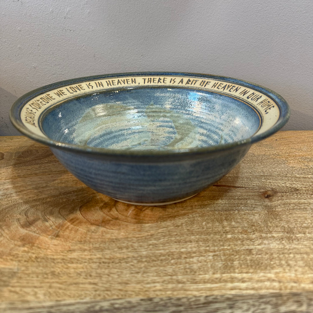 Medium Bowl  Commemorative Dusty Blue