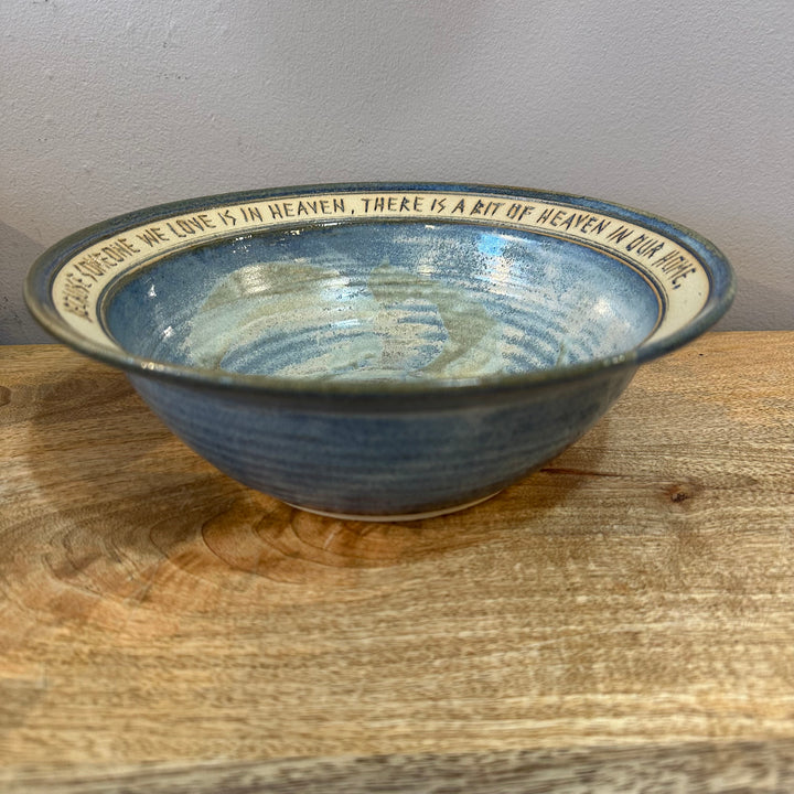 Medium Bowl  Commemorative Dusty Blue