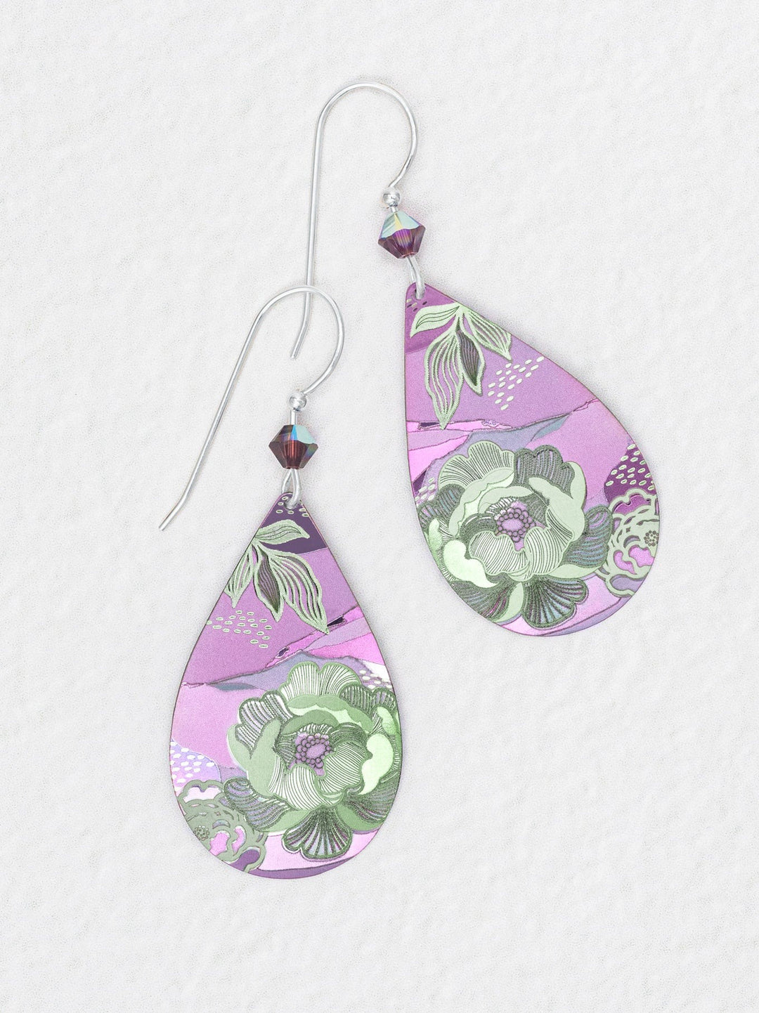 Cynthia Earrings Violet