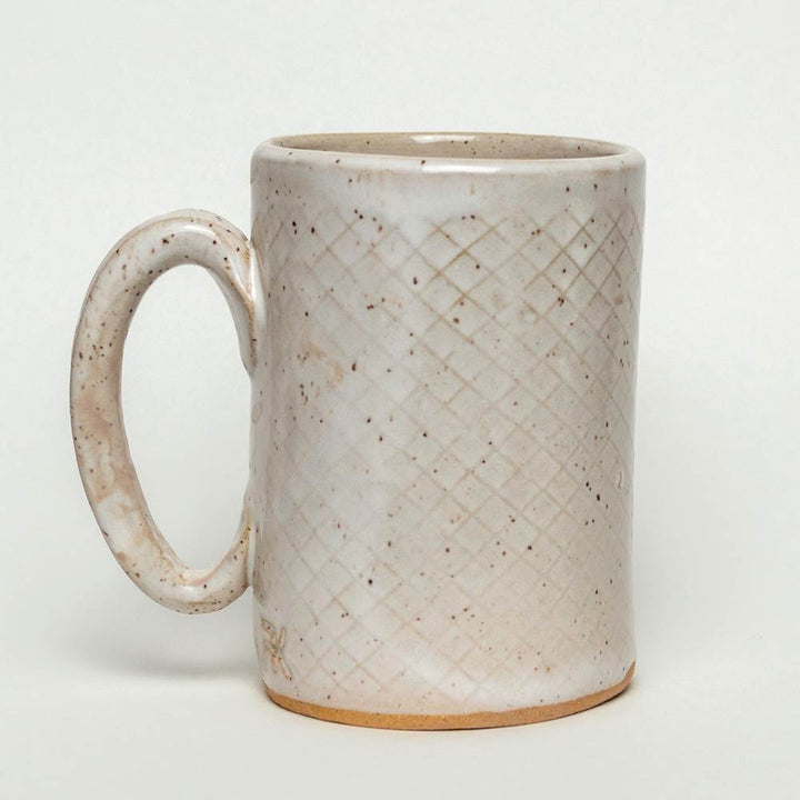 16 oz. Mug Chickadee White