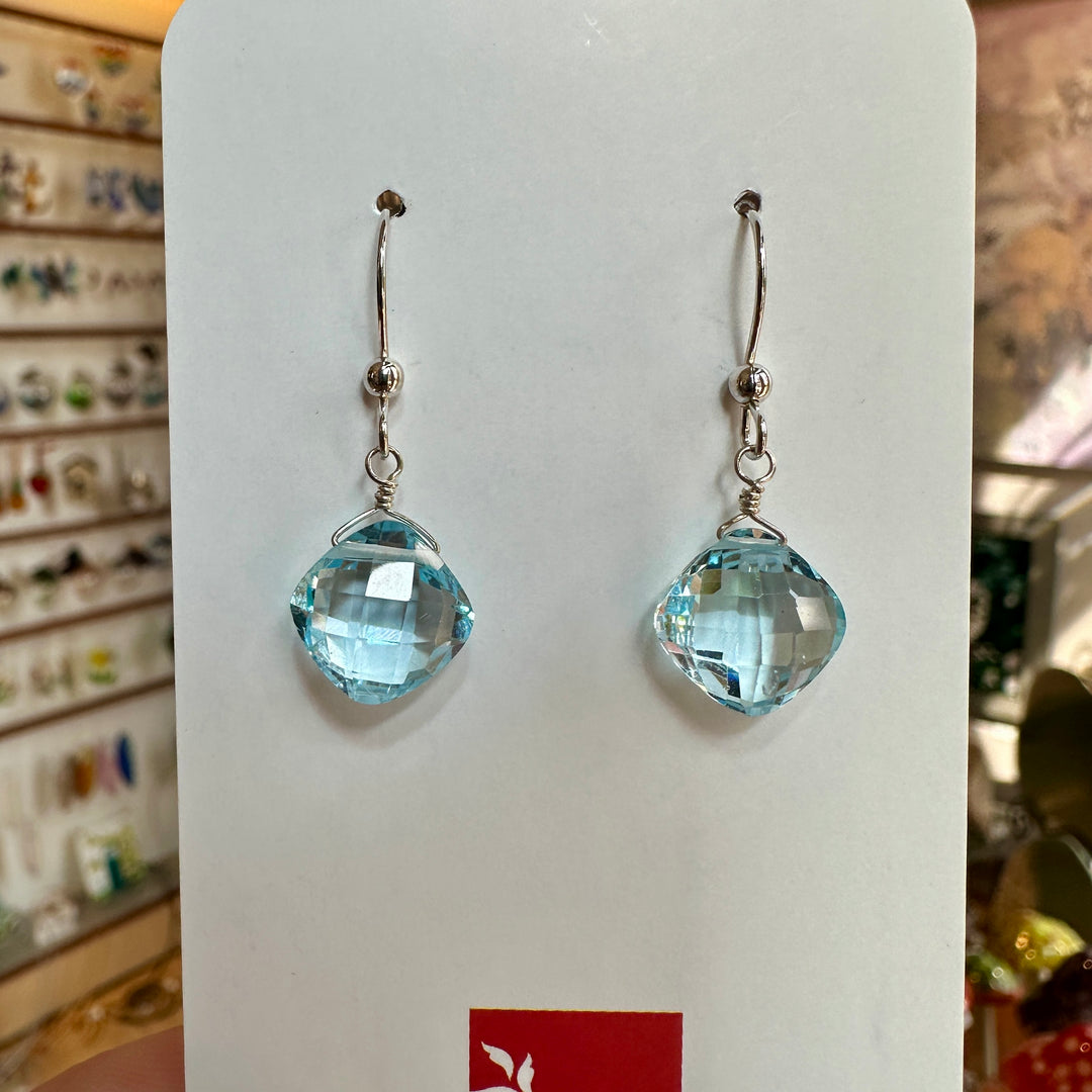 Simple Gem Earrings 2