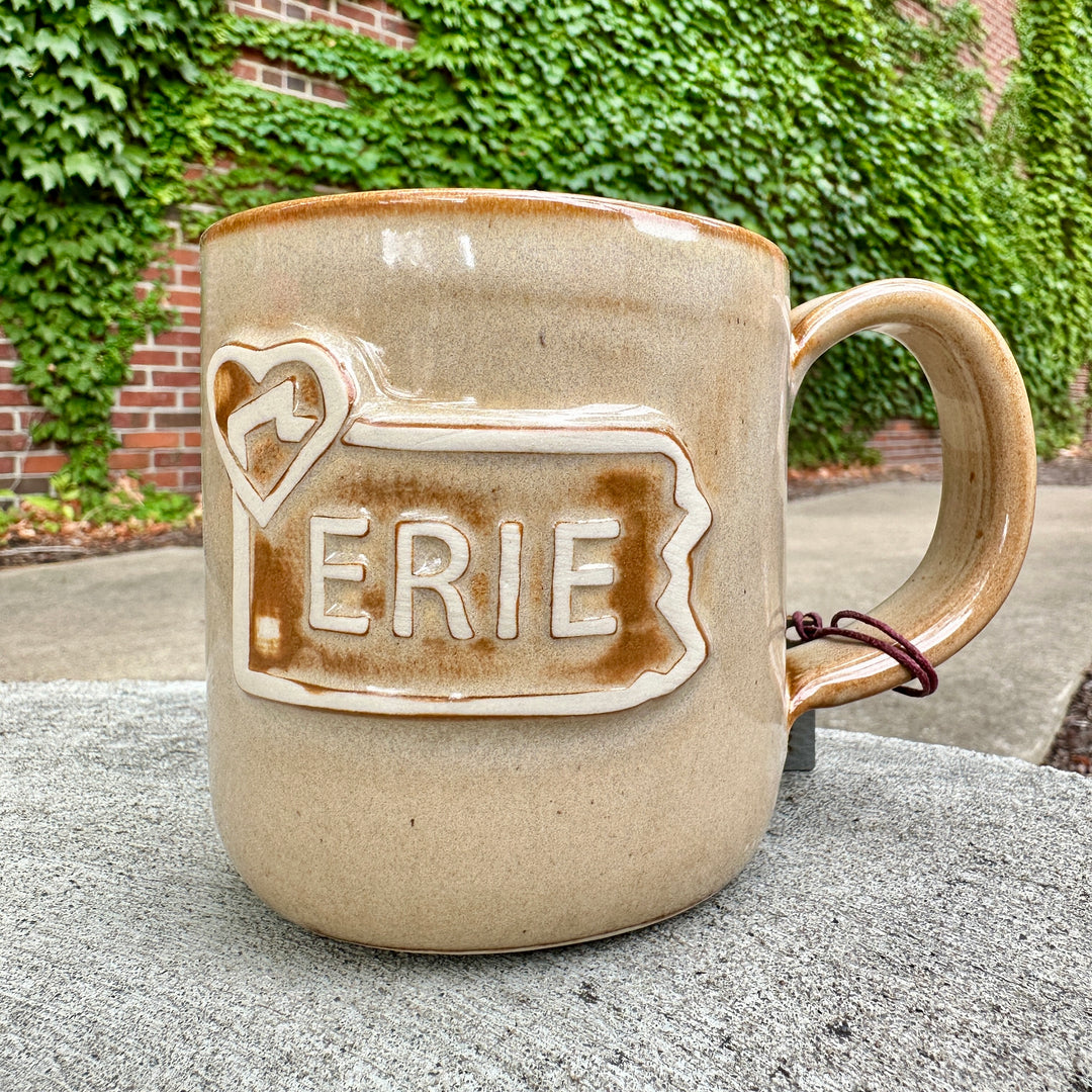 Modern Erie Mug Mountain Canvas