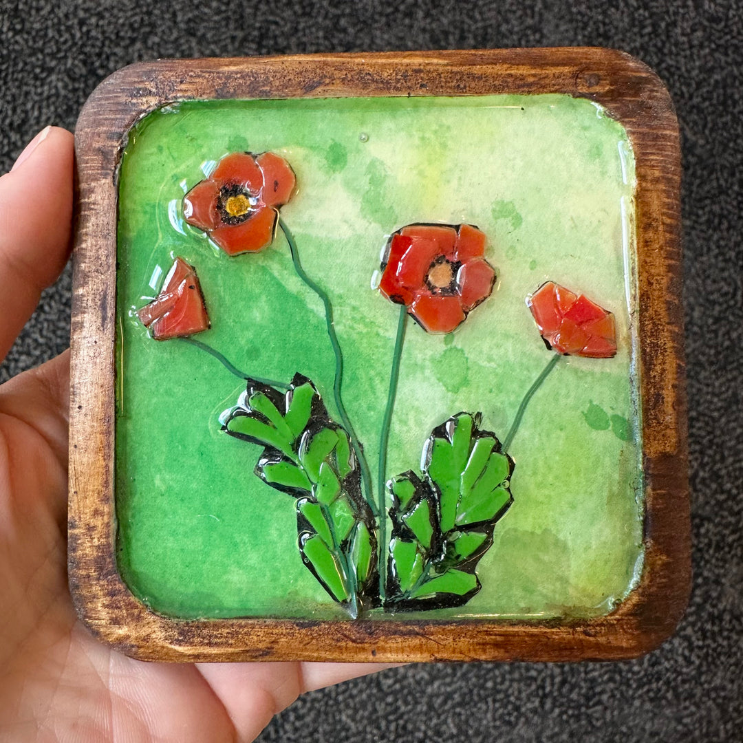 Mini Mosaic - Poppy