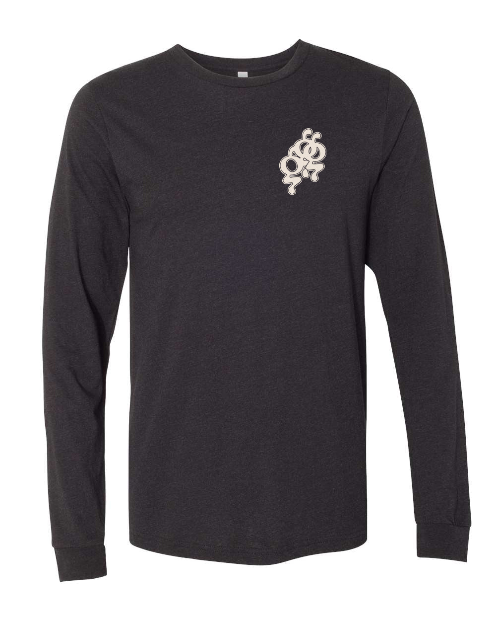 Heathered Black GGG Long Sleeve Shirt