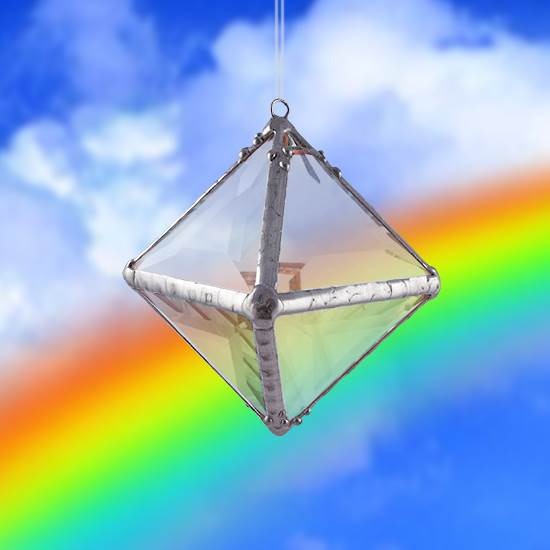 Mini Octahedron Rainbow Water Prism