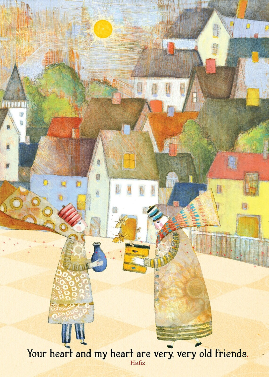 Card Old Friends