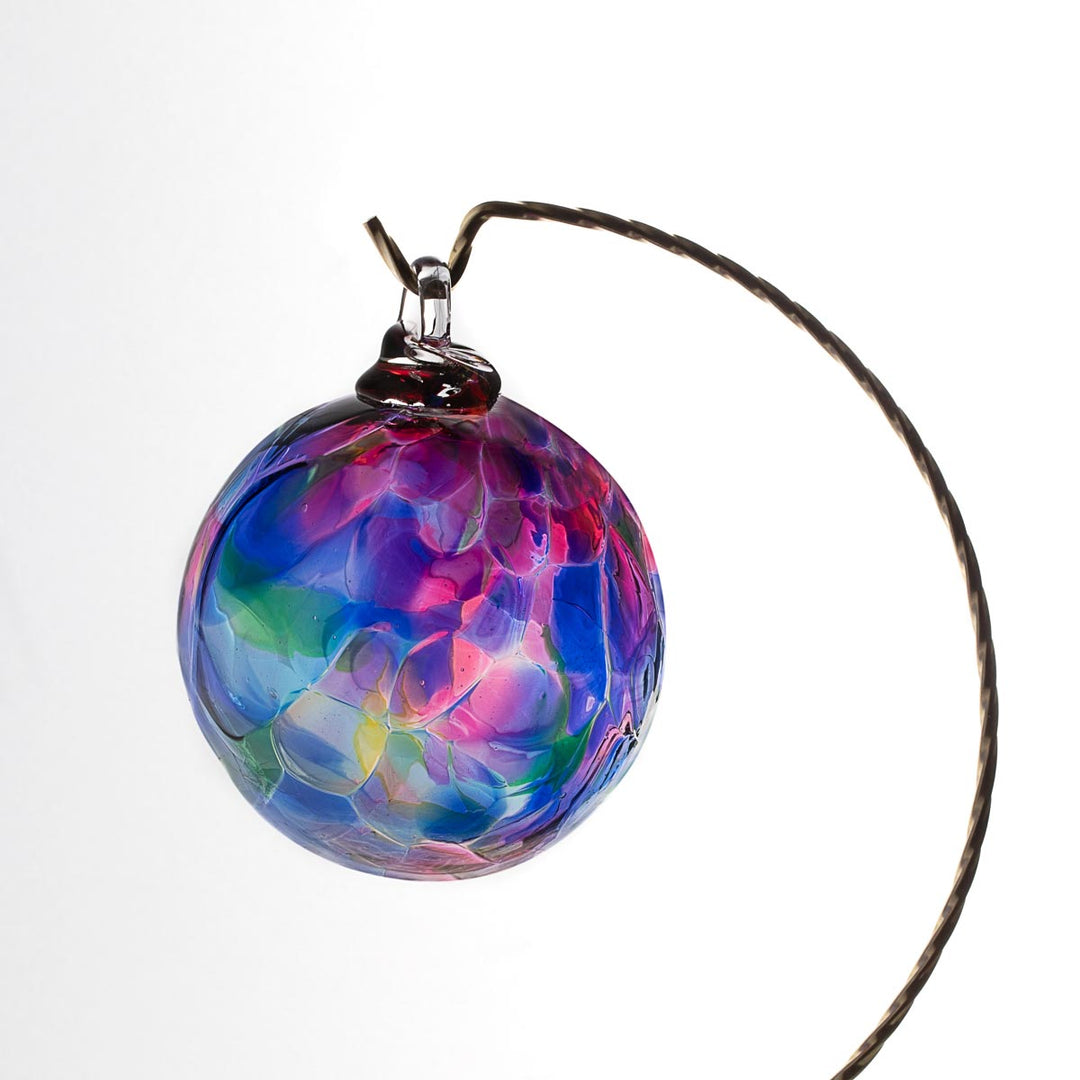 Small Round Ornament- Rainbow