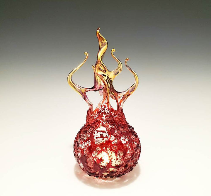 Fireball Votive Rare Ruby