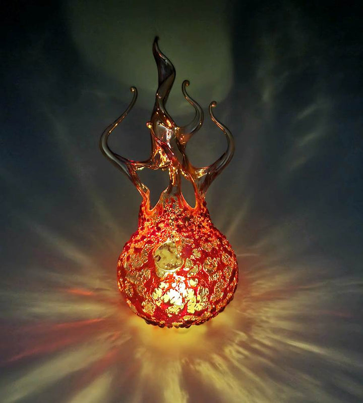 Fireball Votive Rare Ruby