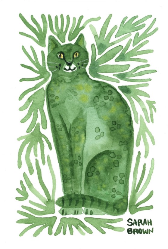 Green Cat
