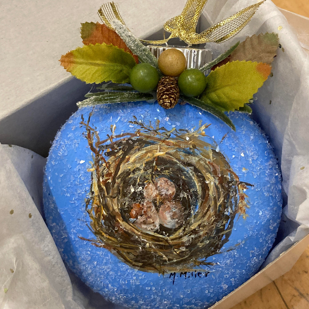 Frosted Disc Bird Nest 1