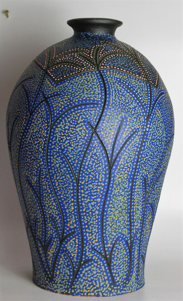 Large Blue Bottle