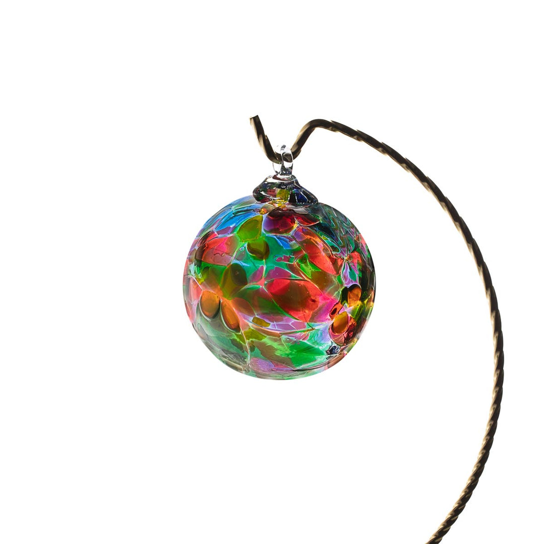 Small Round Ornament- Spotty
