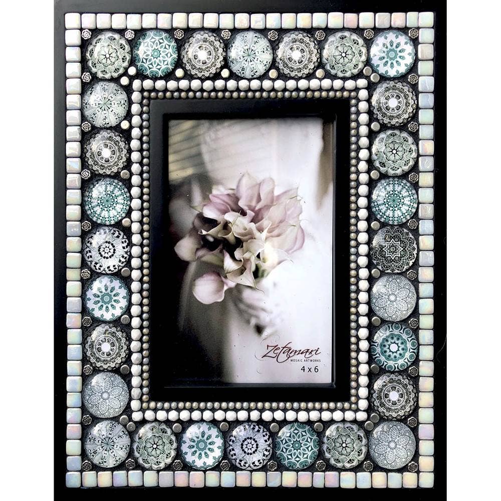 Frost Mandala Picture Frame