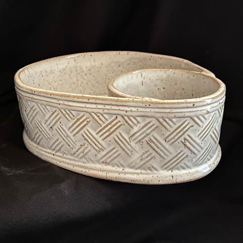Chip and Dip Tray Basketweave