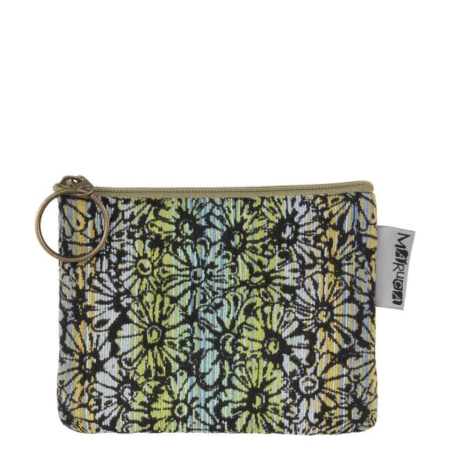 Coin Purse Wildflower Green