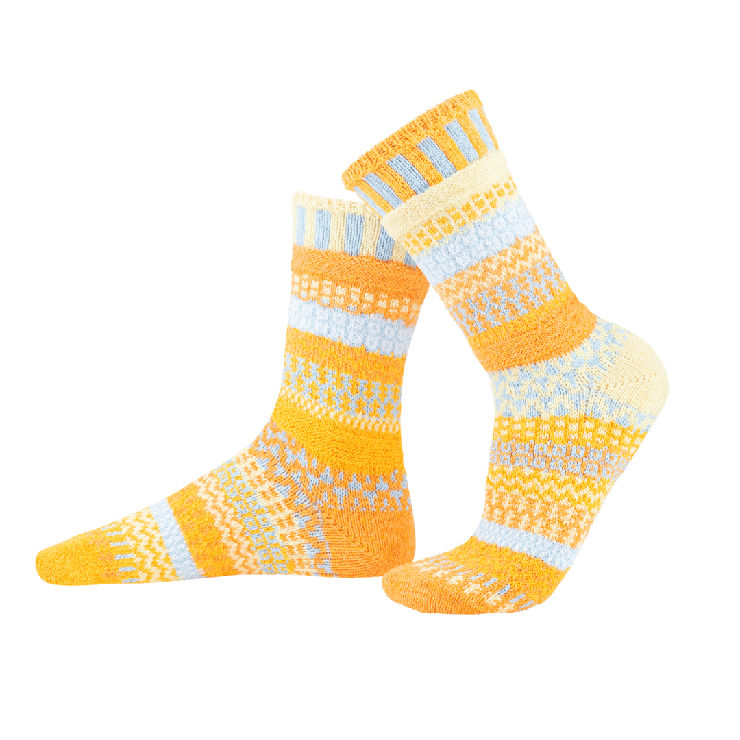 Adult Crew Socks Clementine
