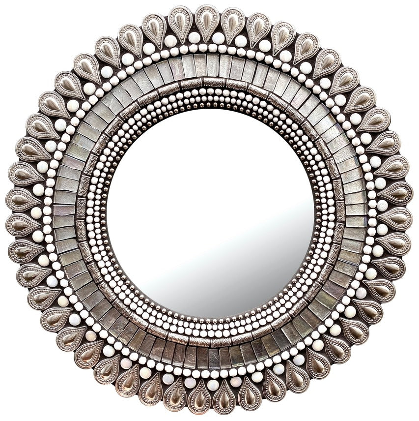 7" Mirror Frost Drop