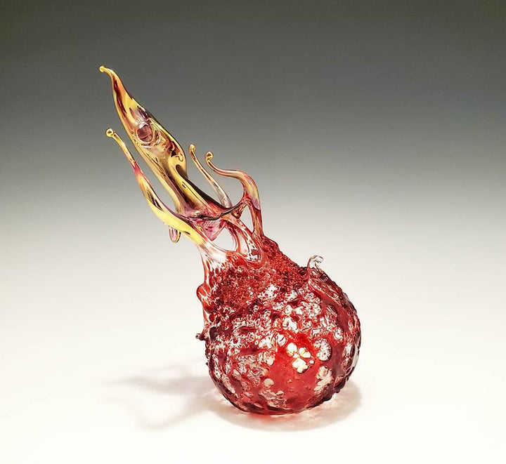 Fireball Votive Rare Ruby